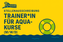 Stellenausschreibung Aquatrainer VechteVital - Schöppingen