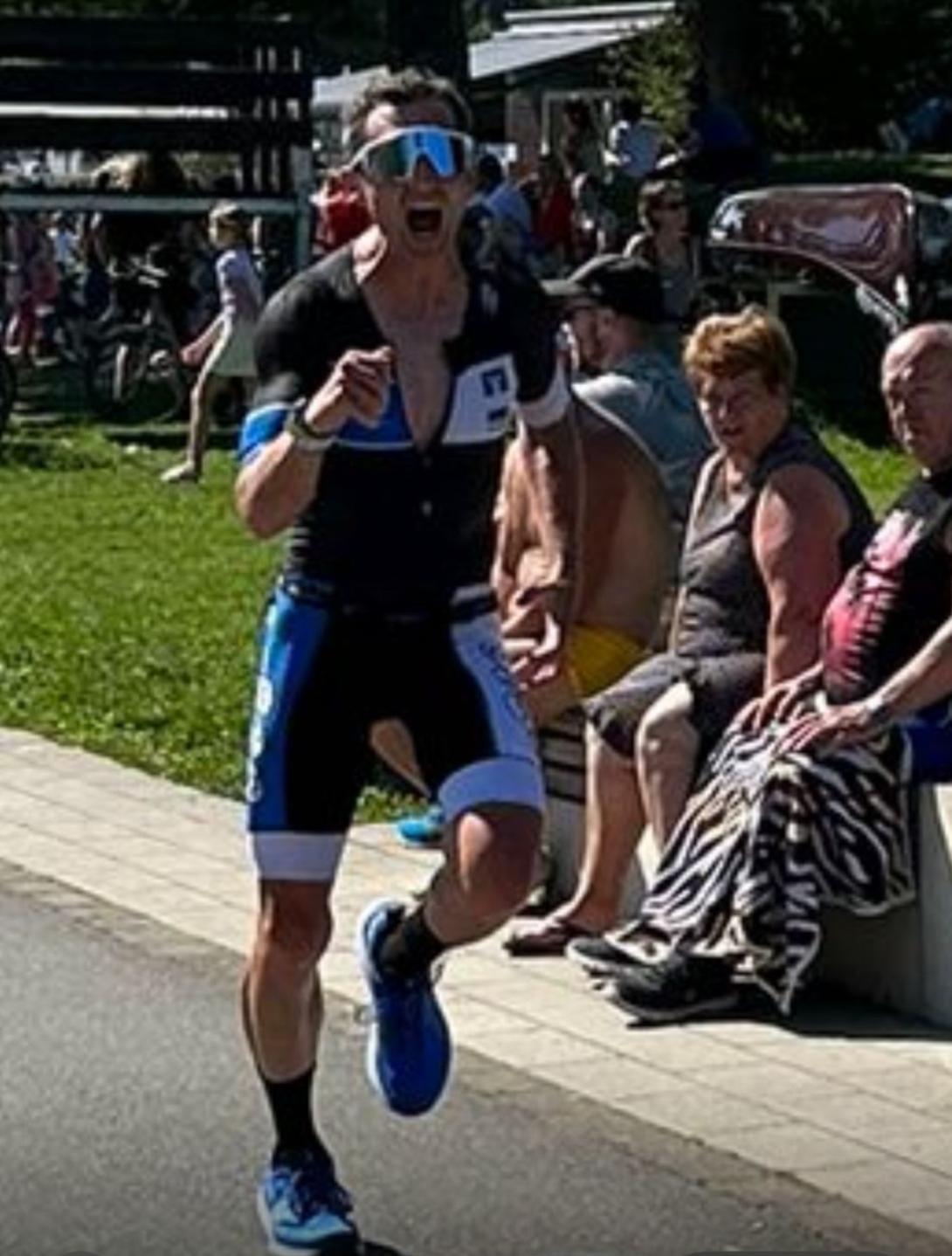 Herbert beim Zieleinlauf